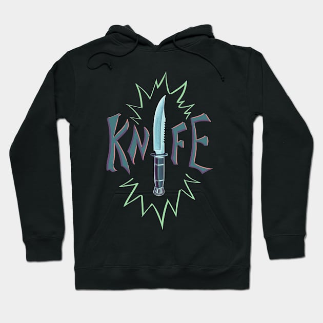 Knife Hoodie by Skutchdraws